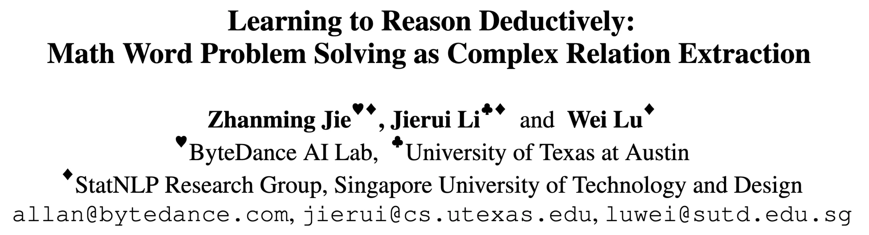 paper title